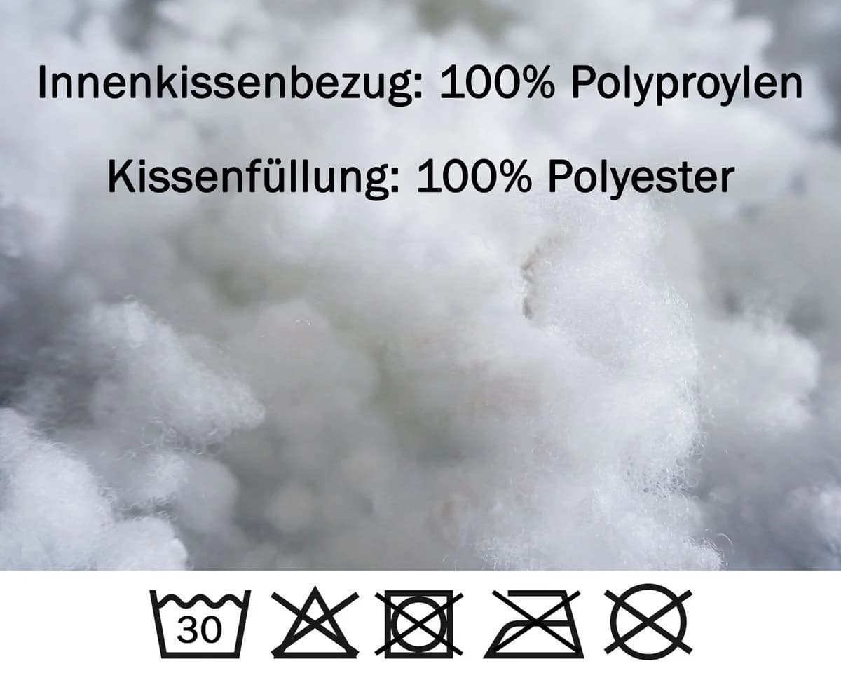JACK 2x Innenkissen Polyester Füllkissen Dekokissen - Bild 5