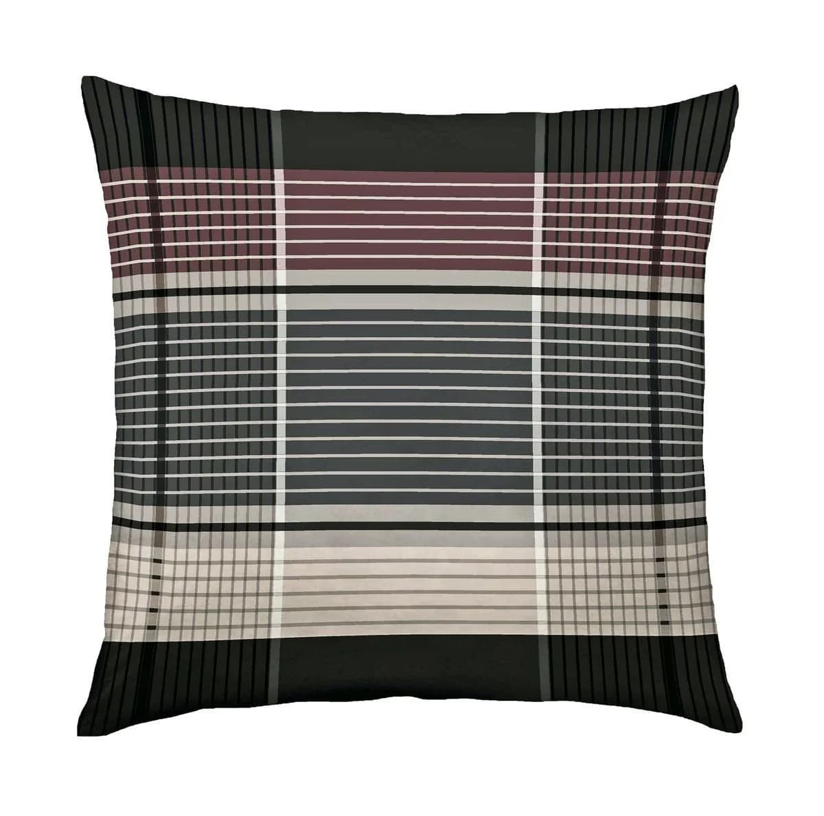 JACK Dekokissen 45x45cm Satin Anthrazit mit Füllung - Bild 2