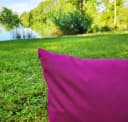 JACK Dekokissen 40x40cm Outdoor Lounge Kissen Beere Wasserabweisend Bild 4