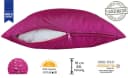 JACK Dekokissen 40x40cm Outdoor Lounge Kissen Beere Wasserabweisend Bild 5