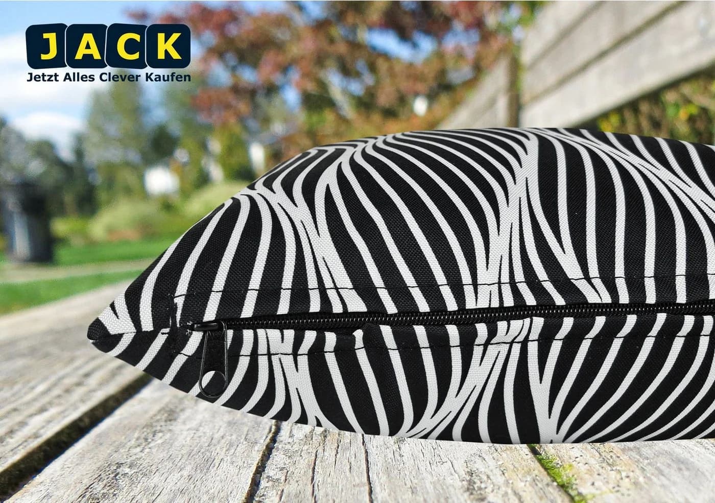 JACK Dekokissen 30x50cm Bunt Wasserabweisend Innen & Außen - Bild 5