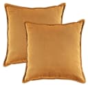 JACK Kissenbezüge 2er Set Leinenoptik Baumwolle 45x45cm Bild 2