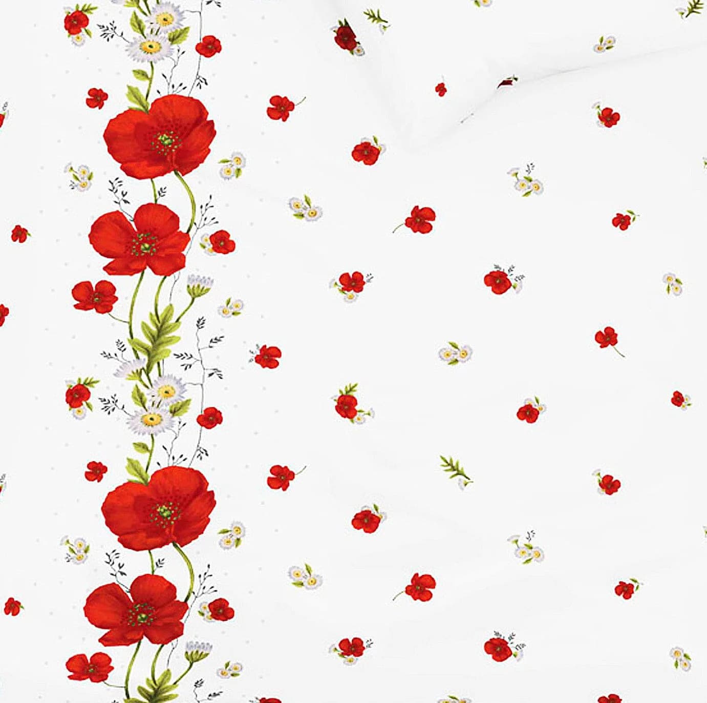 JACK by Kaeppel Bettwäsche 135x200 Red Poppy Mohnblumen Renforcé - Bild 3