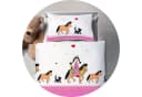 JACK Babybettwäsche 100x135cm Prinzessin Pferd Pink Weiß Bild 4