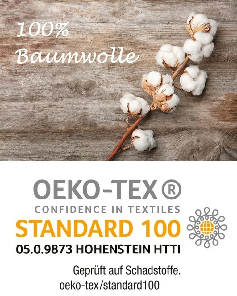 JACK Partnerbettwäsche 4-tlg. Renforcé Streifen Türkis/Beige - Bild 5