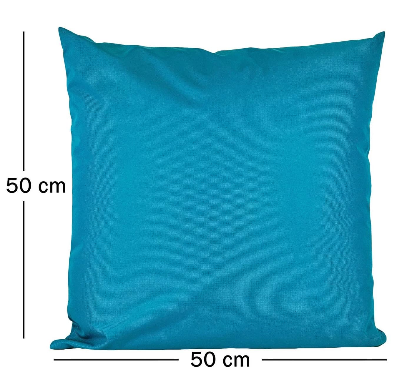 JACK Dekokissen 50x50cm Outdoor Kissen Petrol mit XXL Füllung - Bild 3