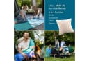 Skandika Campingdecke Liva 4-in-1 Outdoor Decke Teddyfell Bild 1