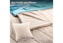 Skandika Campingdecke Liva 4-in-1 Outdoor Decke Teddyfell Bild 5