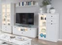 trendteam Wohnwand Baxter 4-teilig Weiß Landhaus Bild 2