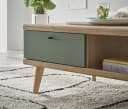 Furn.Design Couchtisch Juna Salbei Grün Eiche Dekor mit 2 Schubladen Bild 3