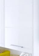 trendteam Hochschrank Amanda Badschrank Weiß Hochglanz 2-türig Bild 3