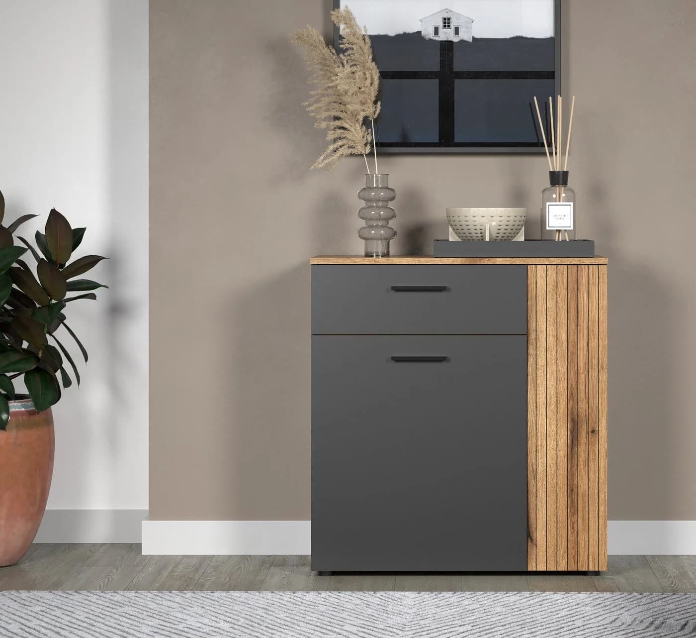 Elegante Eichenkommode im edlen Design - Bild 5