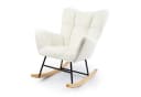 Allyson Schaukelstuhl Beige bis 150 kg belastbar Bild 2