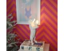 Signature Home Collection Dackel Tischlampe Sand Polyresin Bild 1