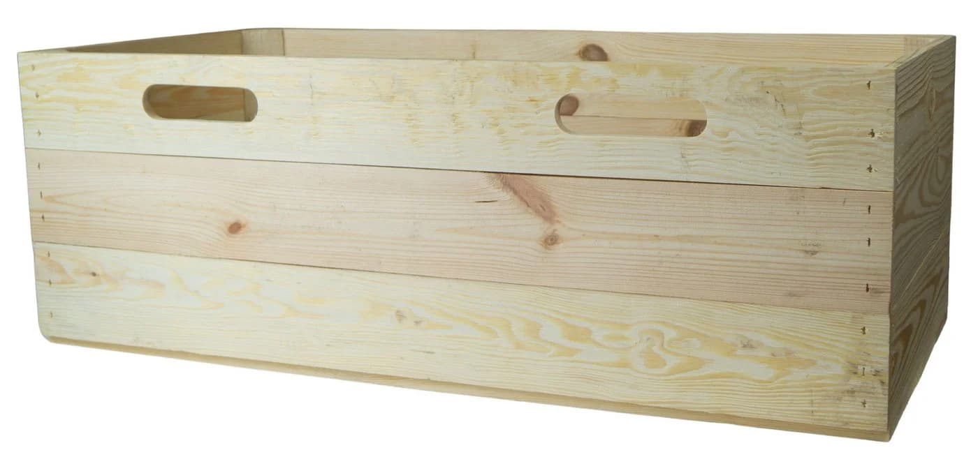 Kistenkolli Altes Land Holzkiste Natur für Billy-Regal - Bild 5
