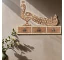 Marrakesch Orient & Mediterran Interior Kleiderhaken aus Holz Braun Bild 1
