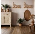 Marrakesch Orient & Mediterran Interior Kleiderhaken aus Holz Braun Bild 4