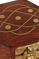 Marrakesch Orient & Mediterran Interior Schmuckkasten 2er Set Massivholz Messing Bild 5