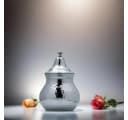 Marrakesch Orient & Mediterran Interior Zuckerdose Andalus Edelstahl Silber Bild 1