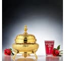 Marrakesch Orient & Mediterran Zuckerdose Nabila Gold Messing Bild 3