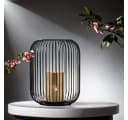 Tesour Teelichthalter Schwarz Metall Skandinavisches Design Bild 1