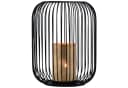 Tesour Teelichthalter Schwarz Metall Skandinavisches Design Bild 2