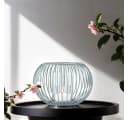 Marrakesch Orient & Mediterran Interior Teelichthalter Skandinavische Deko Windlicht Kerzenhalter Grau Gross Bild 1