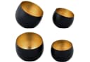 Marrakesch Orient & Mediterran Interior Teelichthalter 2er Set Schwarz Gold Bild 5