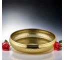 Marrakesch Orient & Mediterran Interior Dekotablett Ästhetic Deko Schale Obstschale Serviertablett Fidan Gold Bild 1