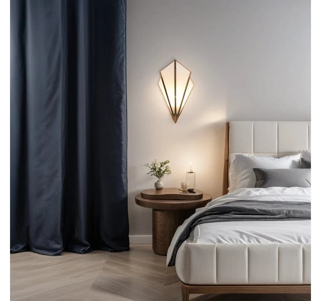 Marrakesch Orient & Mediterran Interior Wandleuchte Varun Gold Weiß Handarbeit