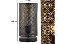 Marrakesch Tuza Tischlampe Schwarz Gold E27 Modern Bild 5