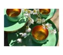 Marrakesch Orient & Mediterran Interior Dekotablett Mint/Gold 40cm Bild 5