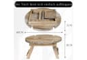 Marrakesch Orient & Mediterran Interior Beistelltisch Picknick Klapptisch Roman 40cm Handarbeit Bild 1