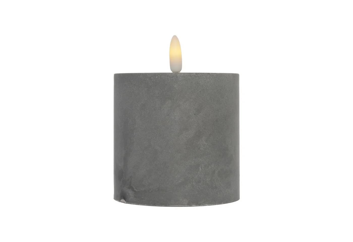 Marrakesch Orient & Mediterran Interior LED-Kerze Zement Design - Bild 2
