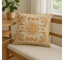 Marrakesch Orient & Mediterran Interior Zierkissen Lodge Braun 50x50cm, Boho Vintage Deko Bild 5
