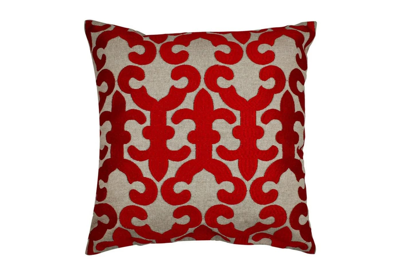 Marrakesch Orient & Mediterran Interior Zierkissen Kayon Rot Handgefertigt - Bild 2