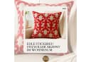 Marrakesch Orient & Mediterran Interior Zierkissen Kayon Rot Handgefertigt Bild 4