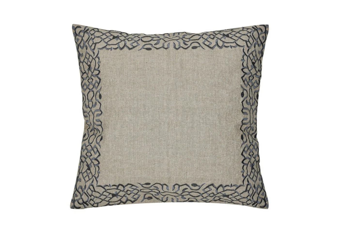 Marrakesch Orient & Mediterran Interior Zierkissen Frisia Grau 50x50 cm - Bild 2