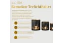 Marrakesch Orient & Mediterran Interior Teelichthalter 3er Set Muslimische Handarbeit Bild 5