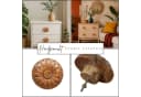 Marrakesch Orient & Mediterran Interior Möbelgriff Admir Boho Massivholz 9 cm Bild 5