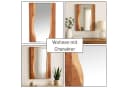 Aduial Wandspiegel 90 cm Massivholz Handarbeit Bild 5