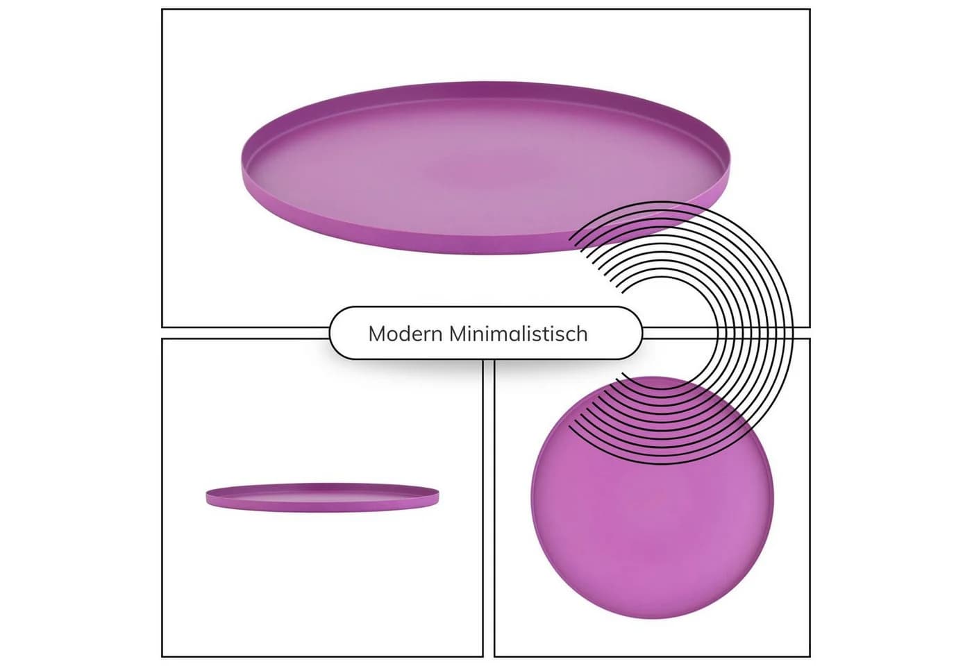 Marrakesch Orient & Mediterran Interior Dekotablett Callie Pink Boho Chic - Bild 5