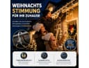 happymas Dekohaken 100 Dachrinnen-Clips für Lichterketten Bild 1