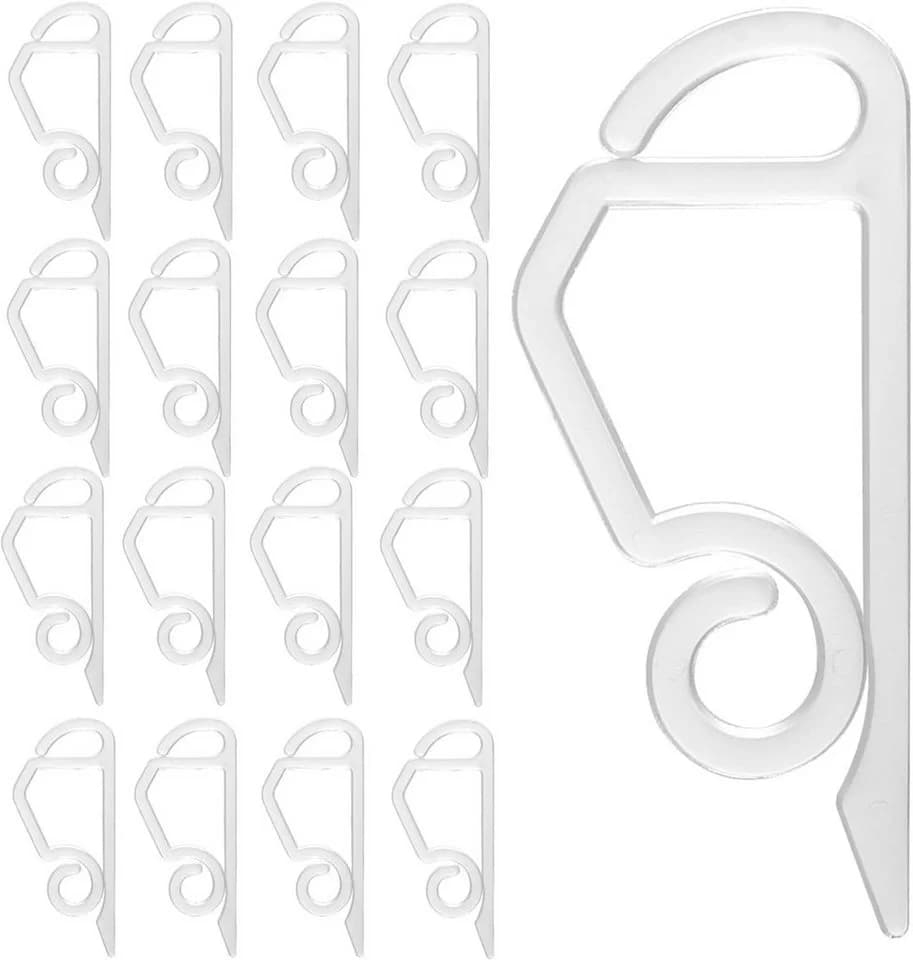 happymas Dekohaken 100 Dachrinnen-Clips für Lichterketten - Bild 2