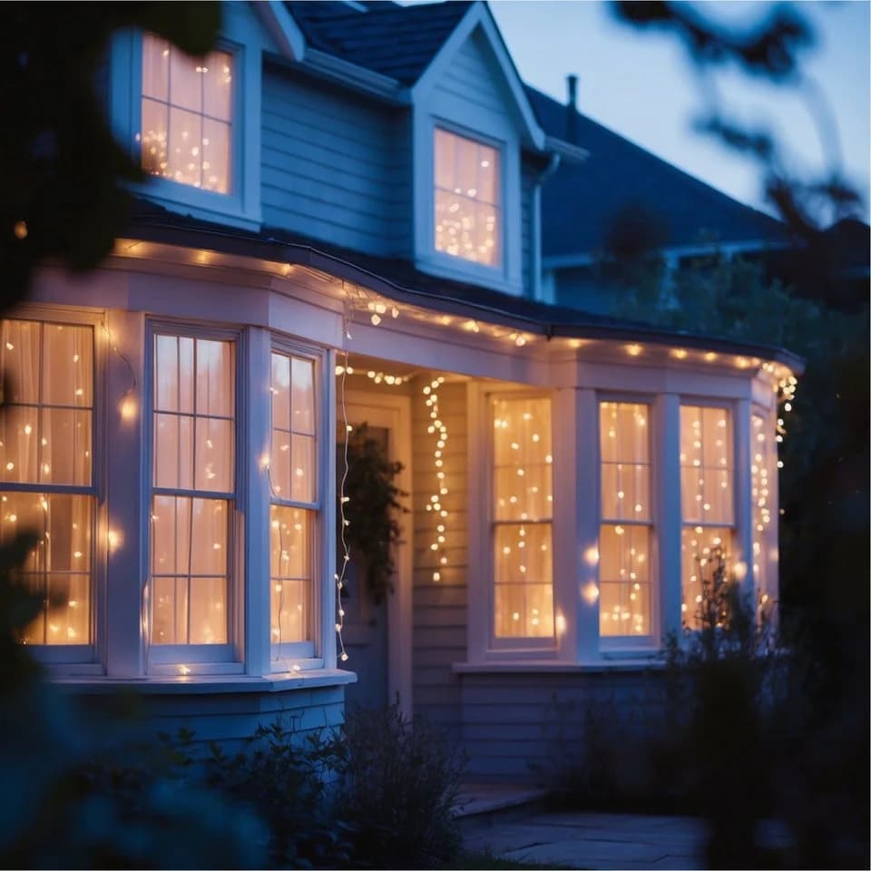 MerryXmas Fensterhaken 20x Saugnäpfe Transparent für Lichterketten - Bild 5