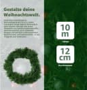 TK Gruppe Weihnachtsgirlande Grün 10 Meter Bild 4