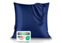 bene-sleep Kissenbezug 22 Momme Seide Dunkelblau Anti-Aging Bild 2