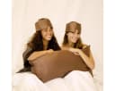 bene-sleep Kissenbezug Seide 22 Momme Güteklasse 6A Braun Bild 1