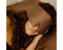 bene-sleep Kissenbezug Seide 22 Momme Güteklasse 6A Braun Bild 3