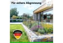 NewHabitat Teichzaun Steckzaun Anthrazit Metall Bild 1